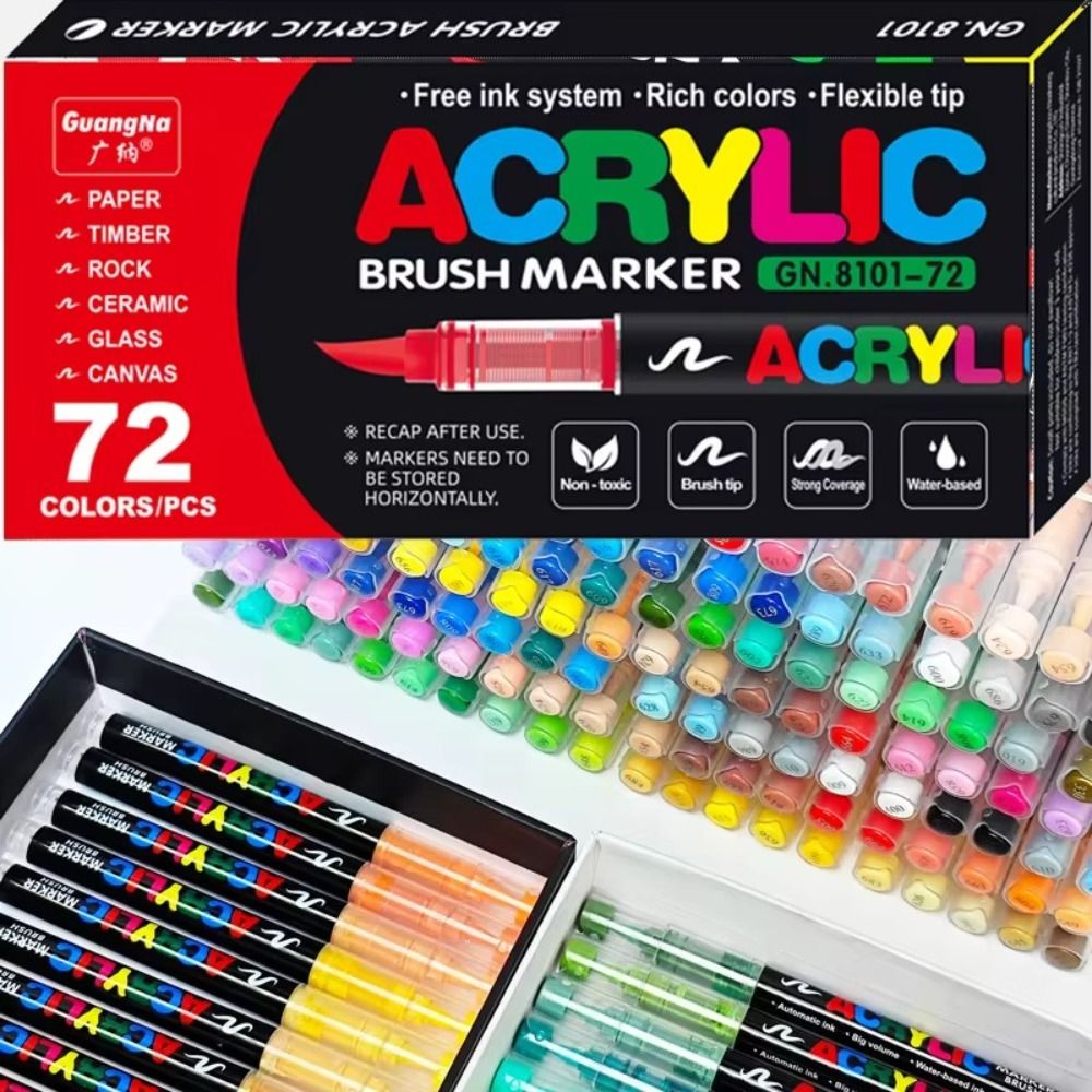 Copic Marker Classic - 12/24/36/48/60/72/100/120 色アクリルペイントペン DIY 工芸品クリスマスギフトマーカーブラシ多目的多機能