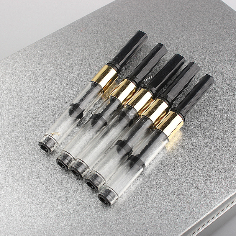 Fountain Pen Bottled Ink - 高品質ゴールドユニバーサル 3.4 キャリバーインクカートリッジ万年筆インク吸収剤文房具用品インクポット